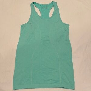 Women's Aqua Racerback Tank Top
